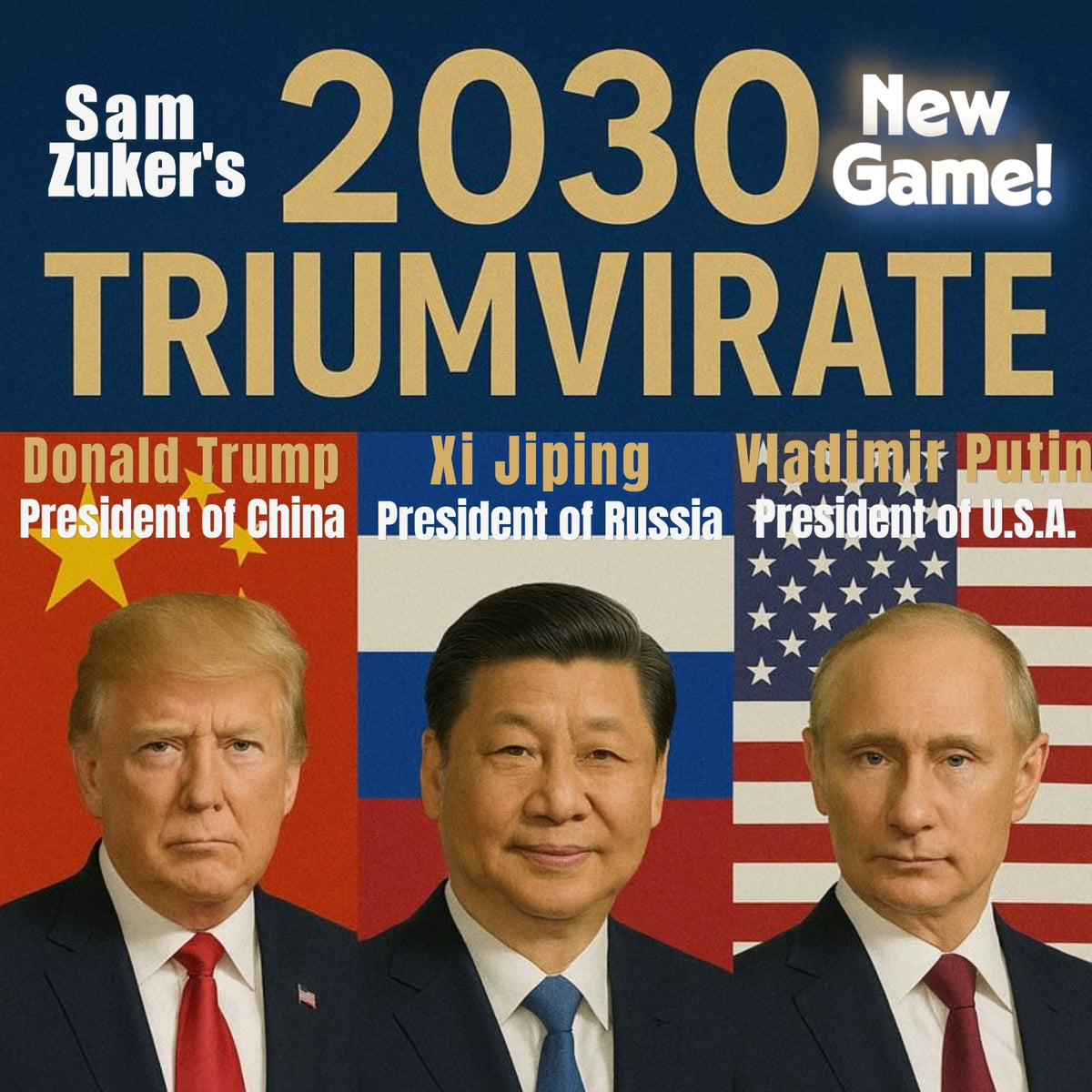 2030 TRIUMVIRATE — English edition by Sam Zuker