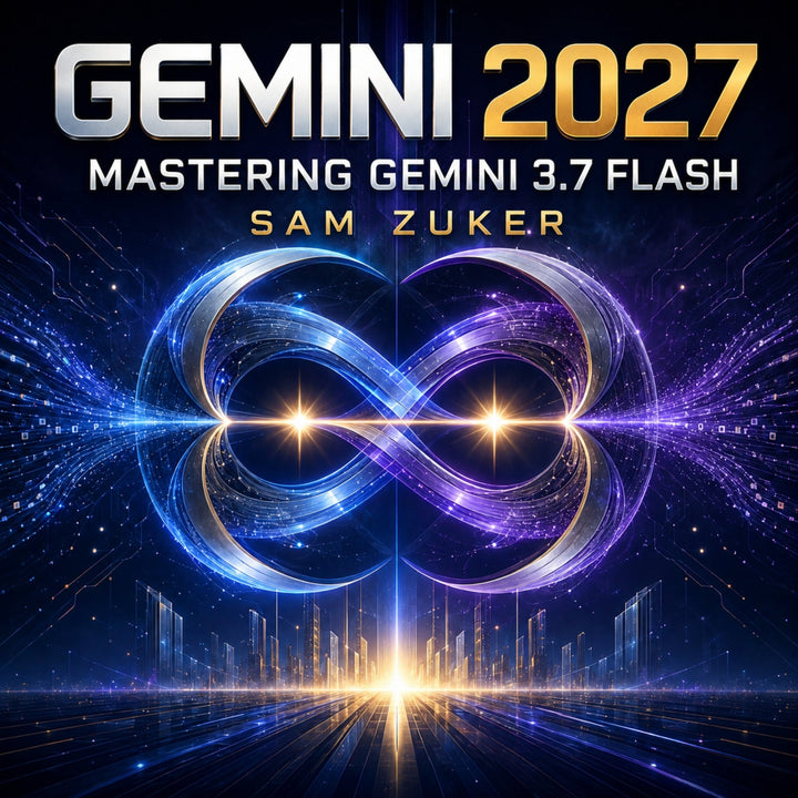 Gemini 2027 book cover by Sam Zuker