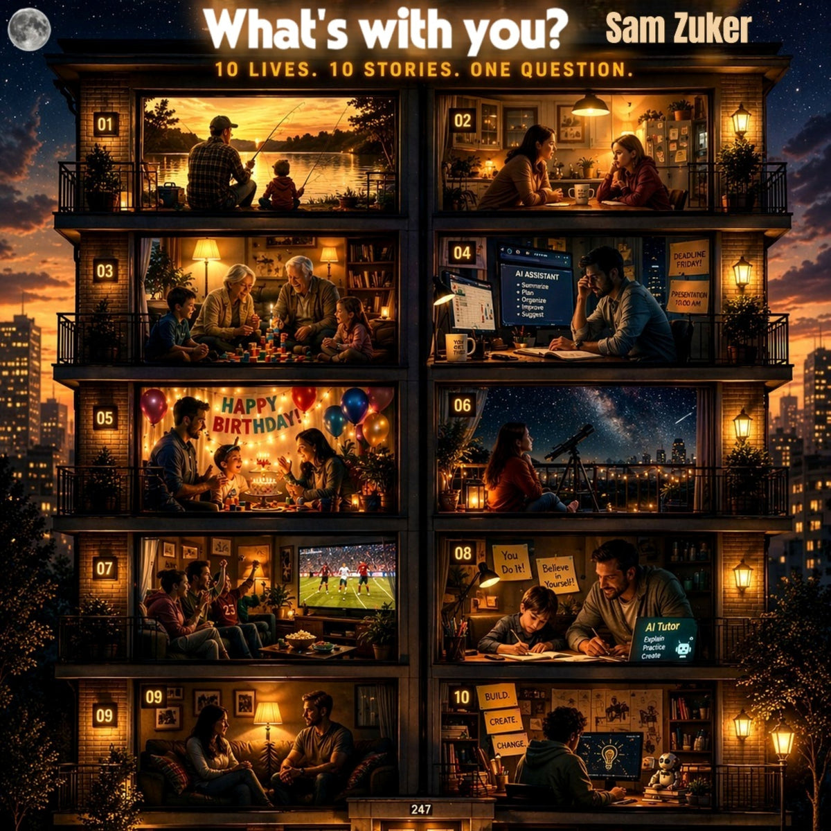 WHAT’S WITH YOU — Sam Zuker